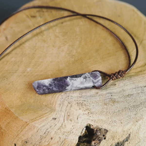 Naszyjnik z ametystem