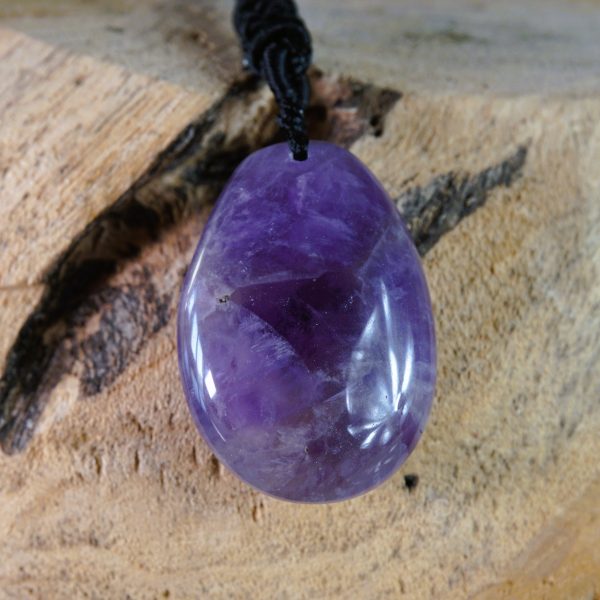 Naszyjnik z ametystem